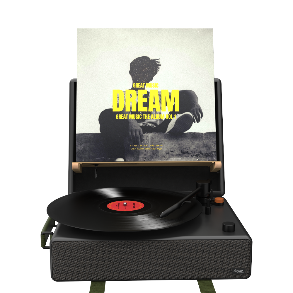 HYM toGO turntable | Explore Black