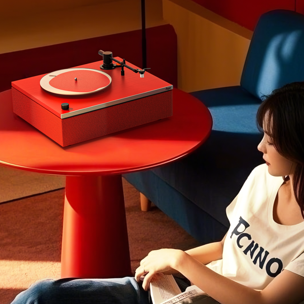 HYM Lumi-S turntable | The Rotating Pavilion