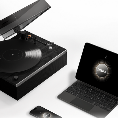 HYM Lumi-S turntable | The Rotating Pavilion