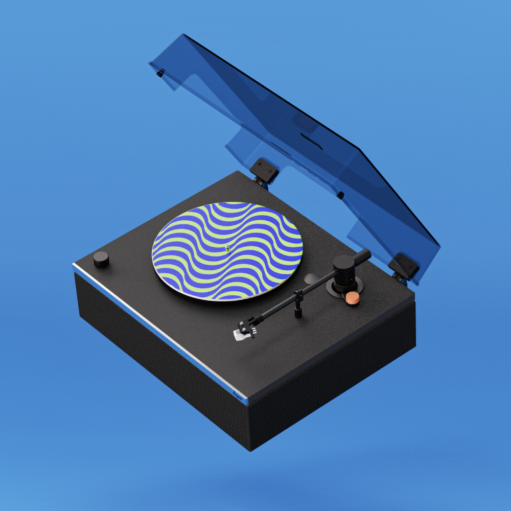 HYM Lumi-S turntable | The Rotating Pavilion