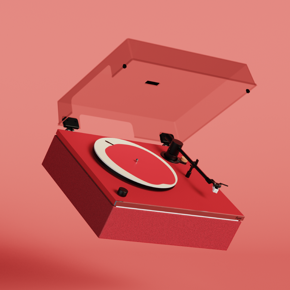 HYM Lumi-S turntable | The Rotating Pavilion