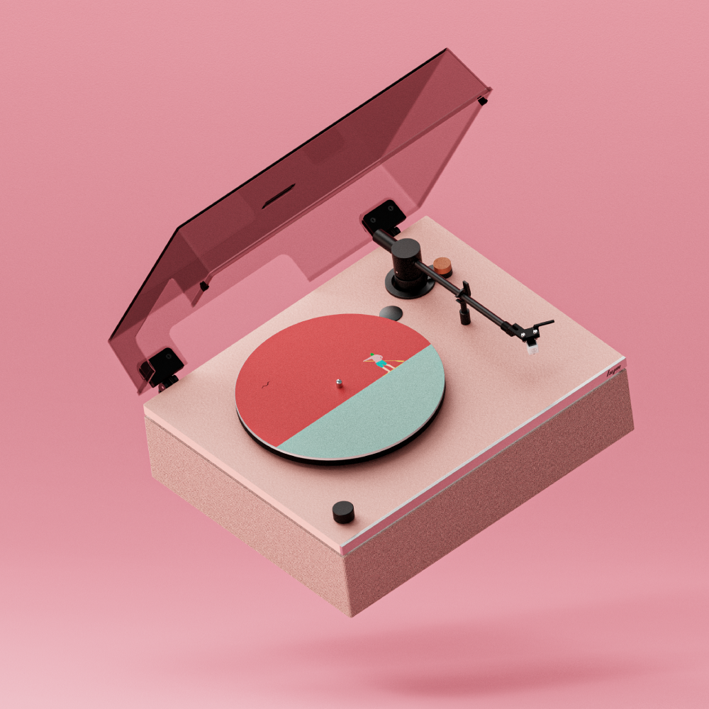 HYM Lumi-S turntable | The Rotating Pavilion