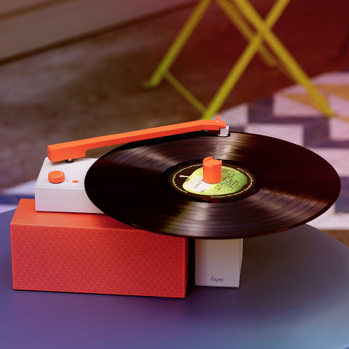 Duo turntable | Vibrant Orange.